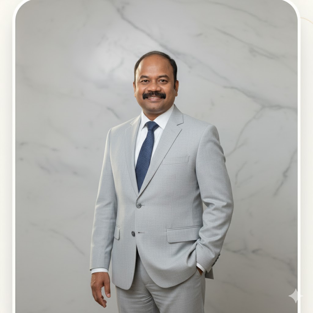 Ravindra Raju coaching a student